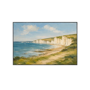 White Cliffs Coastal Wall Art | Oildeco