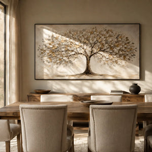 Blossom Tree Botanical Wall Art room scene 2 | Oildeco