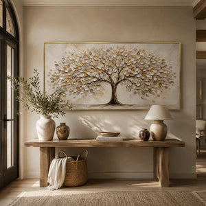 Blossom Tree Botanical Wall Art room scene 4 | Oildeco