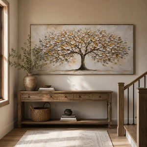 Blossom Tree Botanical Wall Art room scene 6 | Oildeco