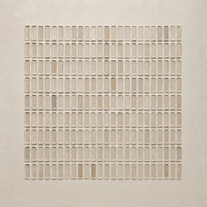 Woven Grid Textured Wall Art room scene 1 | Oildeco