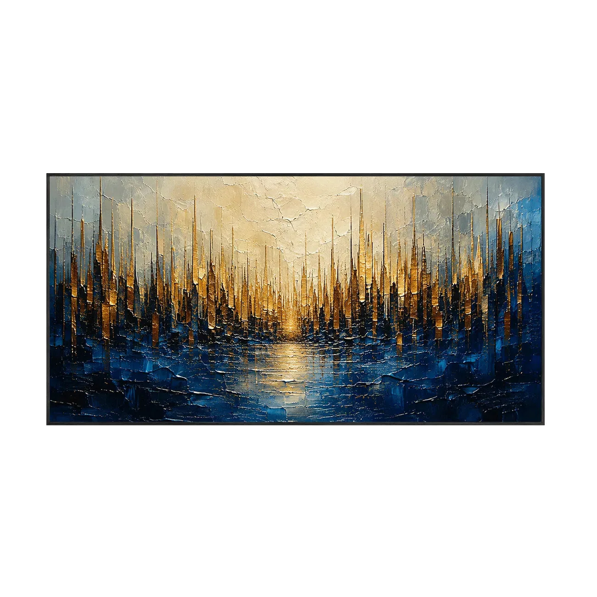 Golden Reed Küstenwandkunst