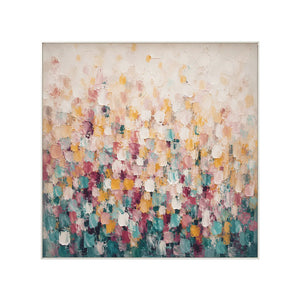 Confetti Bloom Floral Wall Art | Oildeco