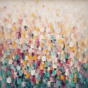 Confetti Bloom Floral Wall Art room scene 1 | Oildeco