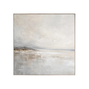 Silver Flats Seascape Wall Art | Oildeco