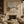 Misty Harbor Cityscape Wall Art room scene 3 | Oildeco