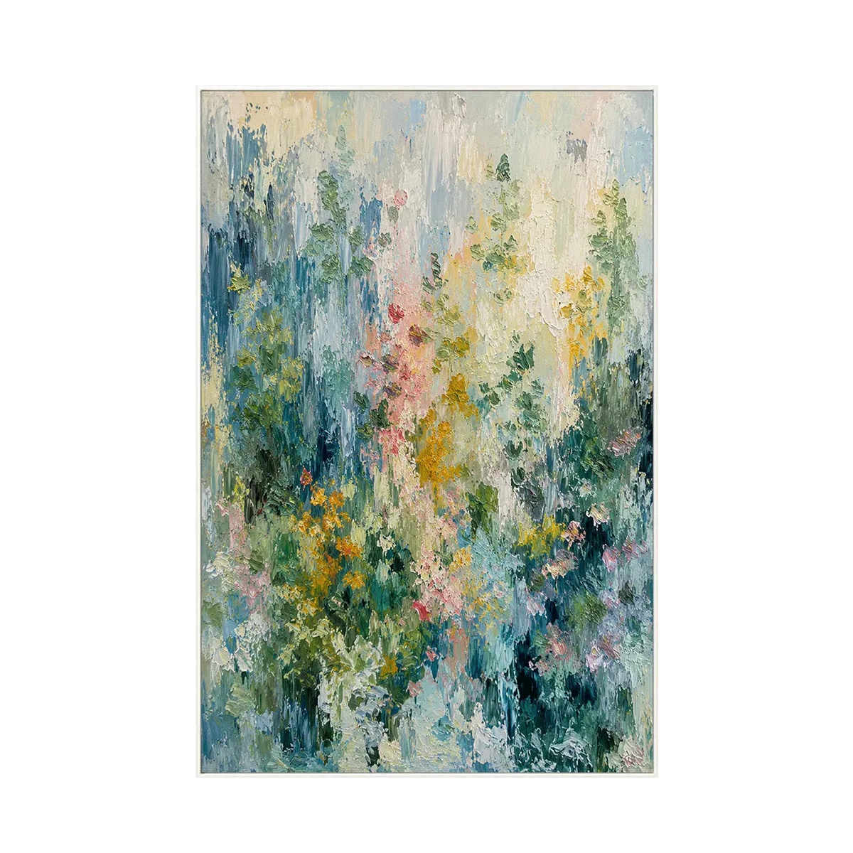Rain Garden Floral Wall Art