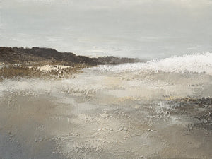 Storm Shore Coastal Wall Art room scene 1 | Oildeco