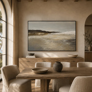 Storm Shore Coastal Wall Art room scene 6 | Oildeco
