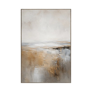 Bronze Mist Seascape Wall Art | Oildeco