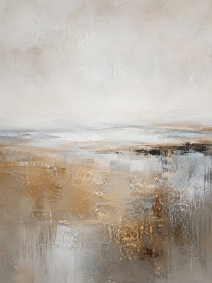 Bronze Mist Seascape Wall Art room scene 1 | Oildeco