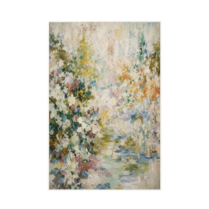 Meadow Veil Floral Wall Art | Oildeco