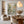 Meadow Veil Floral Wall Art in a contemporary dining room | Oildeco
