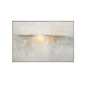 Gilded Horizon Seascape Wall Art | Oildeco