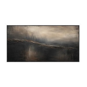 Midnight Shore Seascape Wall Art | Oildeco