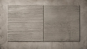 Slate Panel Textured Wall Art room scene 1 | Oildeco