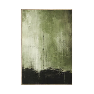 Olive Shadow Textured Wall Art | Oildeco