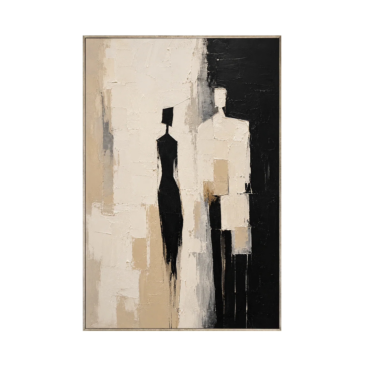 Shadow Pair Figure Wall Art