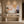 Peach Blocks Abstract Wall Art room scene 5 | Oildeco