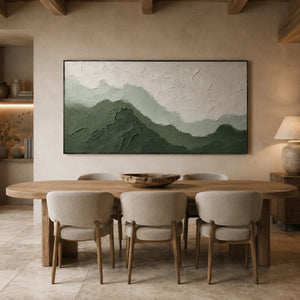 Sage Ridge Textured Wall Art room scene 5 | Oildeco
