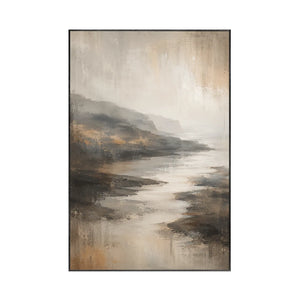 Smoky Valley Landscape Wall Art | Oildeco
