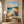 Coastal Cliff Landscape Wall Art styled in a entryway | OILDECO
