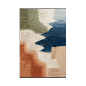 Terra Coast Abstract Wall Art | Oildeco