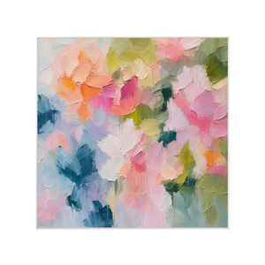 Blush Petal Floral Wall Art | Oildeco