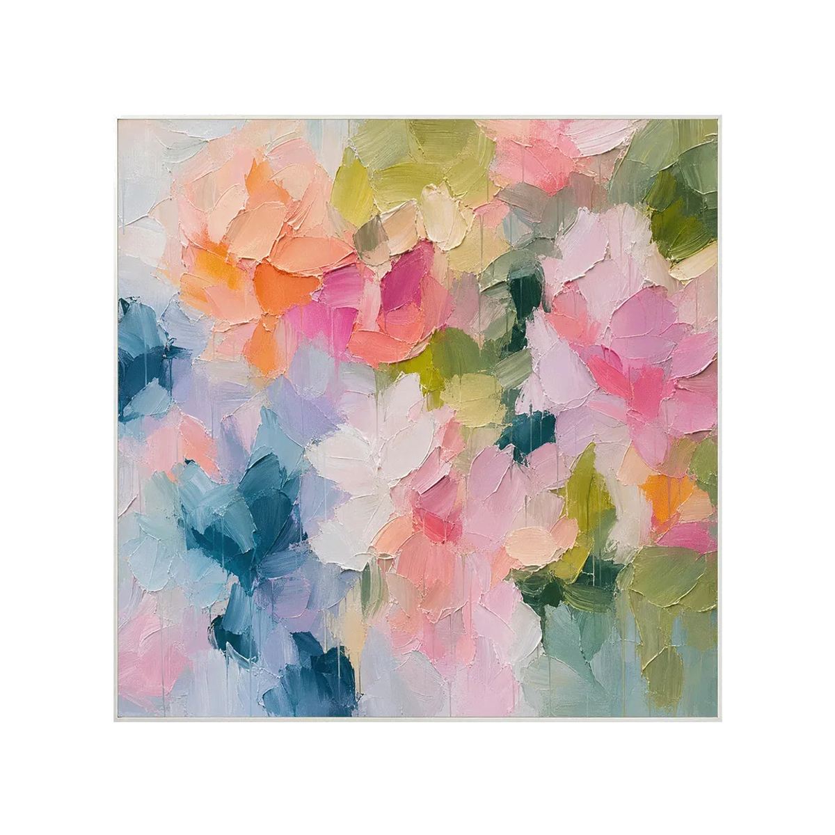 Arte de pared floral Pétalo de Rubor