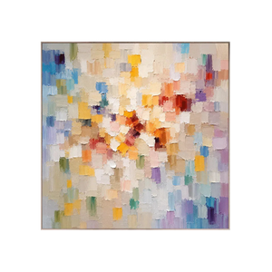 Mosaic Bloom Floral Wall Art | Oildeco