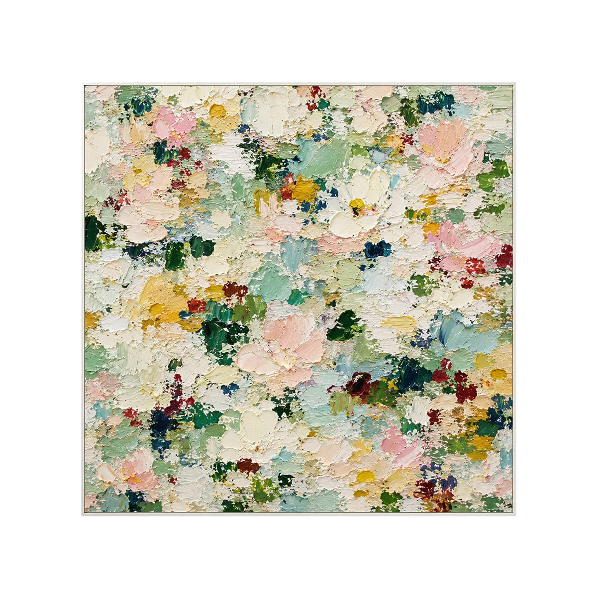 Pastel Meadow Floral Wall Art