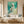 Sun Hat Shore Figure Wall Art styled in a bright coastal living room | OILDECO