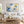 Blue Gold Cloud Abstract Wall Art artwork view | Oildeco
