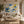 Blue Gold Cloud Abstract Wall Art room scene 3 | Oildeco