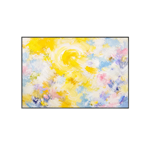 Golden Spiral Abstract Wall Art | Oildeco