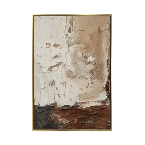 Earthen Divide Abstract Wall Art | Oildeco