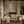 Earthen Divide Abstract Wall Art displayed in a bright dining room | Oildeco