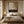 Earthen Divide Abstract Wall Art styled with minimal interior decor | Oildeco