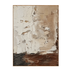 Earthen Divide Abstract Wall Art | OILDECO