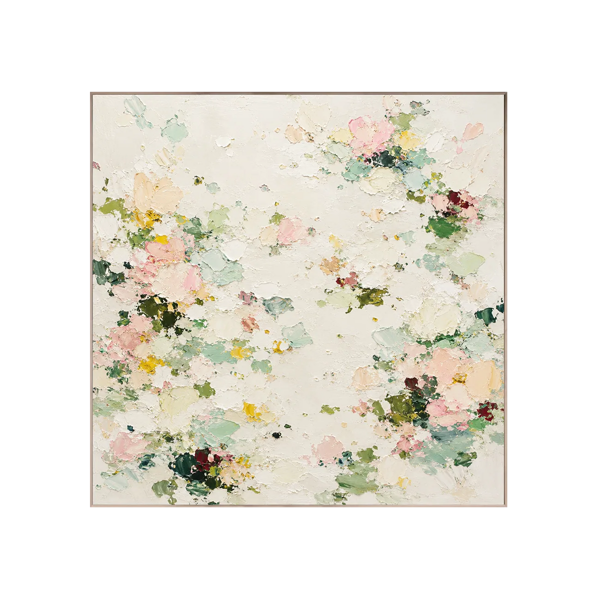 Arte de pared floral Soft Blossom
