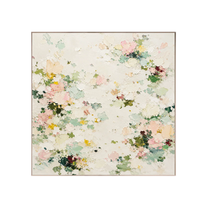 Soft Blossom Floral Wall Art | Oildeco