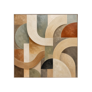 Terra Arches Abstract Wall Art | Oildeco