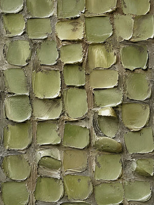 Original artwork view of Olive Tile Textured Wall Art | OILDECO