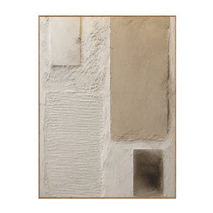 Soft Blocks Textured Wall Art | OILDECO