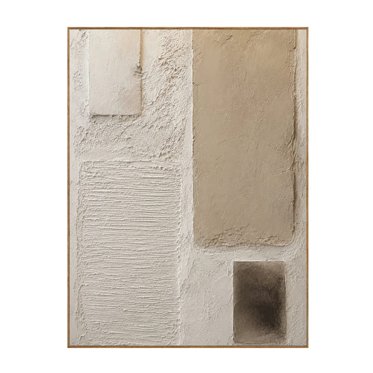 Soft Blocks Textured Wall Art
