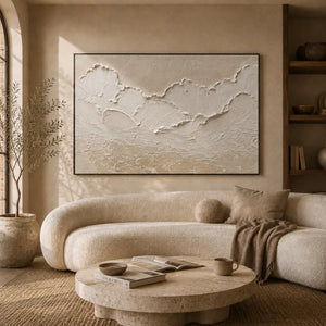 Ivory Ridge Relief Wall Art room scene 6 | Oildeco