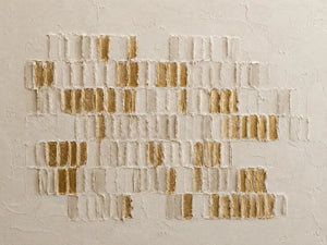 Gilded Mosaic Relief Wall Art room scene 1 | Oildeco