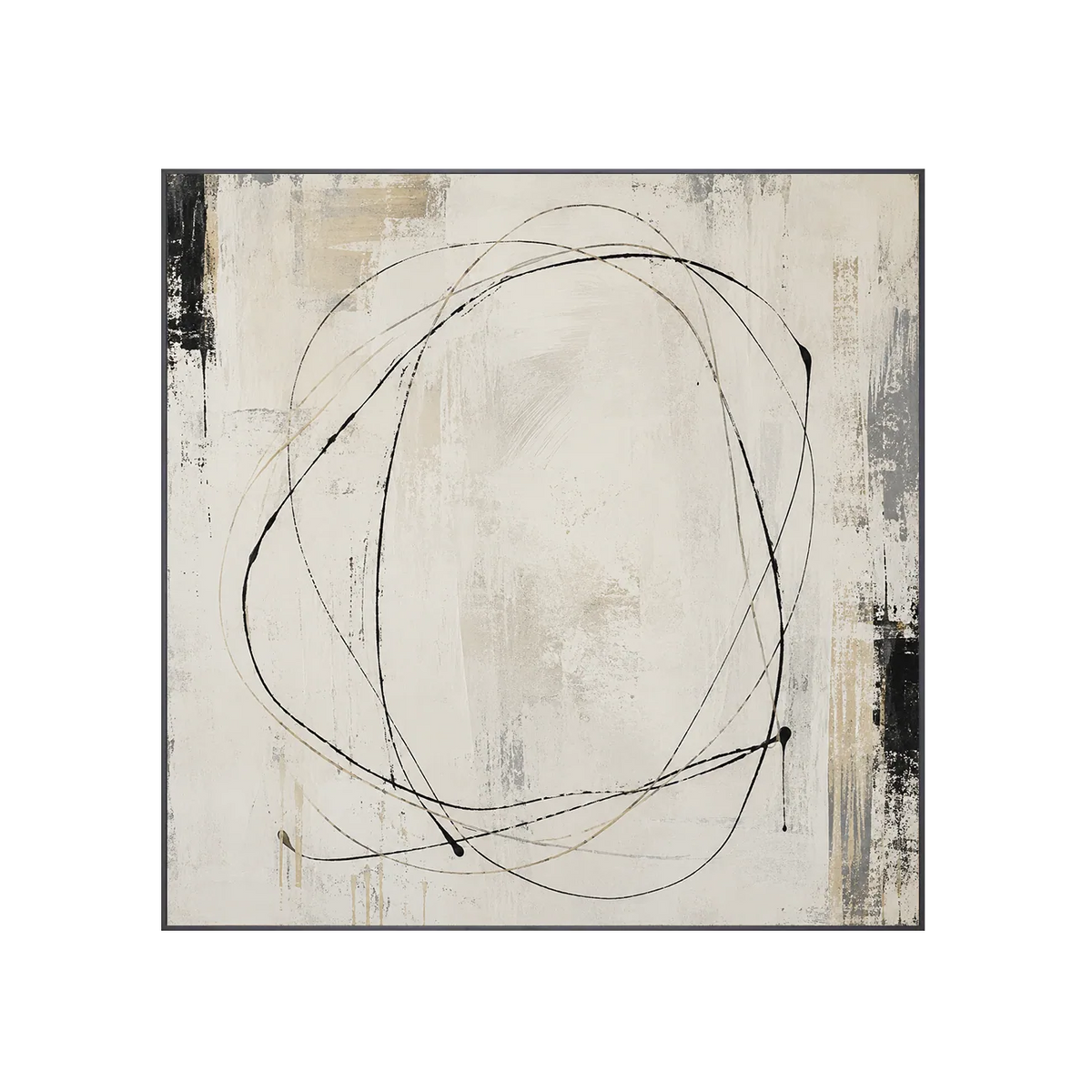 Arte de Pared Abstracto Línea de Órbita
