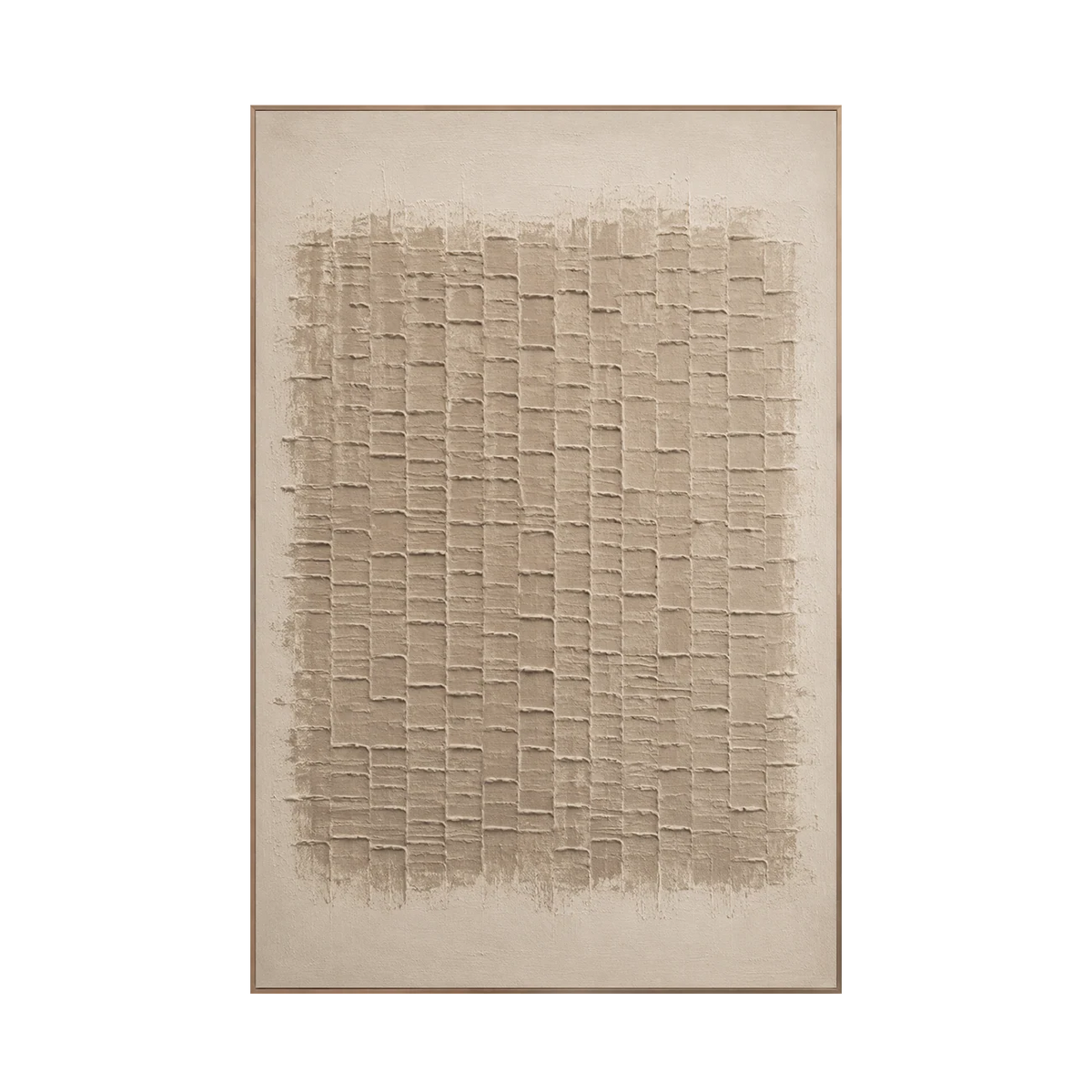 Woven Linen Textured Wall Art