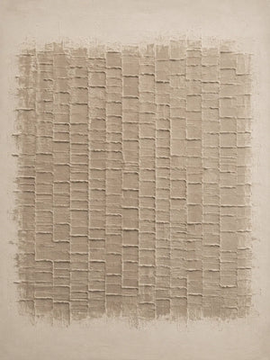 Woven Linen Textured Wall Art artwork view | OILDECO
